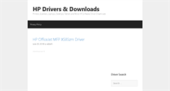 Desktop Screenshot of hpdrivers.net